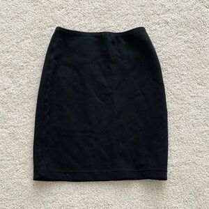 American Apparel Black Mini Skirt